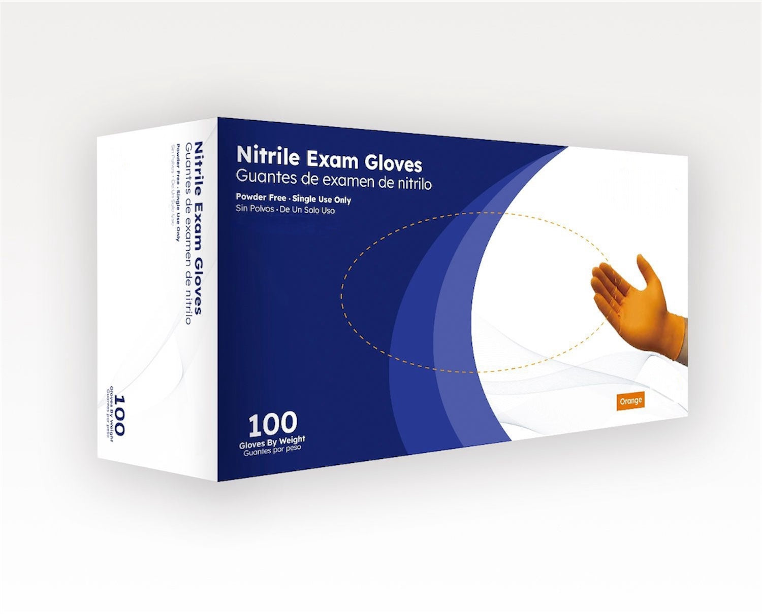 Orange Nitrile Chemo Exam Gloves 6 Mil – Heavy-Duty, Medical-Grade, Latex-Free, and Powder-Free for Maximum Protection.