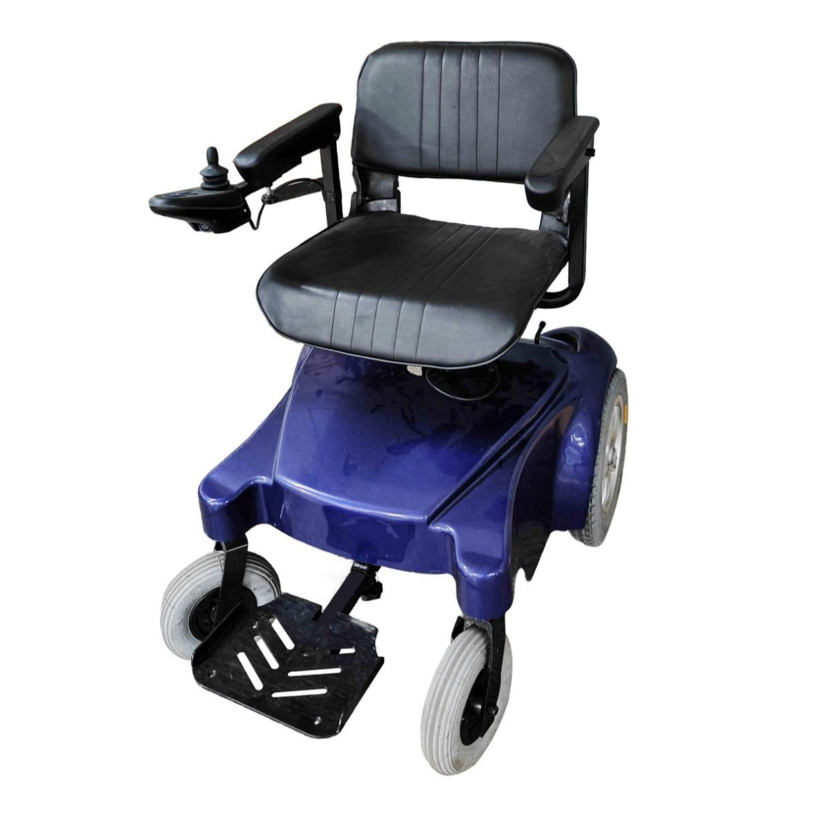 Reliable powered wheelchair offering comfort, durability, and independence for daily use